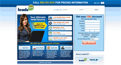 Desktop Screenshot of leads123.com